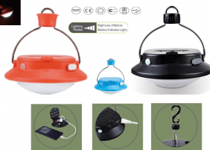 Rechargeable camping lamps