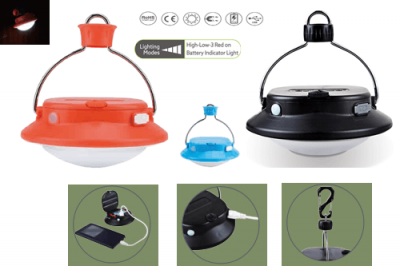 Rechargeable camping lamps