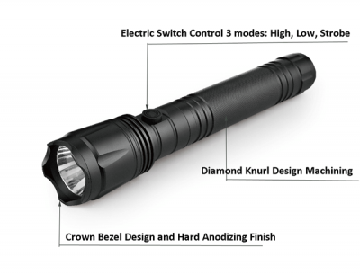 tactical LED flashlights