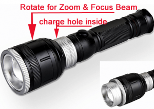 Adjustable Focus Flashlights